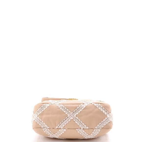 Chanel 19 Flap Bag Crochet Quilted #222791C47B - Picture 4 of 7